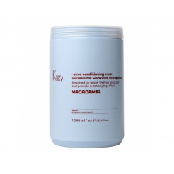 KEZY I am MACADAMIA Кондиционирующая маска 1000мл с масл.макадам.д/слаб.и поврежд.вол.