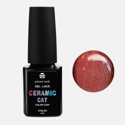 PLANET NAIL  13640 Гель-лак"Ceramic Cat" 8мл кор.борд
