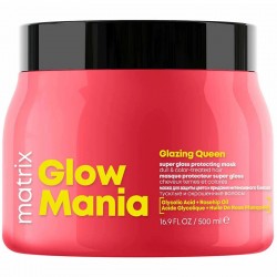 Маска Matrix Glow Mania для защиты цвета и придания интенсивного блеска, 500 мл