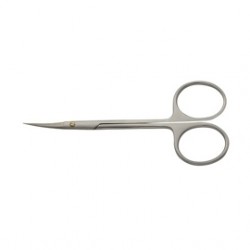 METZGER Ножницы для кожи изогнутые CS-1/8 (2) -D(CVD)