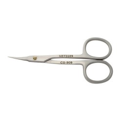 METZGER Ножницы для кожи изогнутые CS-909-D (CVD)
