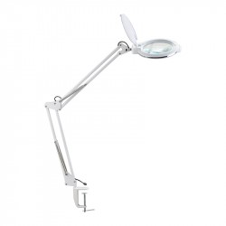 Planet Nails 10256 Лампа-лупа Magnific White настольная 5 диоптрий