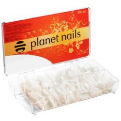Planet Nails 17001 типсы  500 шт/уп №1-10