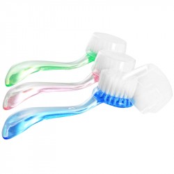 Planet Nails 19016 Щеточка круглая с длин ручк, мягкая