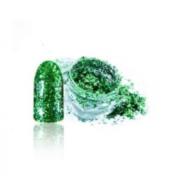 Алмазнные Хлопья InGarden № 03 СВЕТЛО ЗЕЛЕНЫЕ