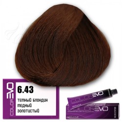 Selective 6-43 Краска Colorevo 100 мл. темн блонд медно-золотист