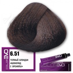 Selective 6-51 Краска Colorevo 100 мл. темный блондин "фундук"
