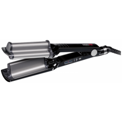 BABYLISS 2469TTE Щипцы для создания  глубоких волн, с терморегулятором, титан + турмалин