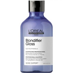 Шампунь L'Oreal Professionnel Serie Expert Blondifier Gloss для сиянияияия осветленных и мелированных волос, 300 мл