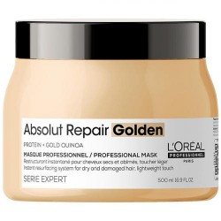  Маска L'Oreal Professionnel Serie Expert Absolut Repair Golden для восстановления поврежденных волос, 500 мл