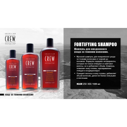 American Crew Укрепл шампунь для ежедн ухода 250 мл FORTIFYING