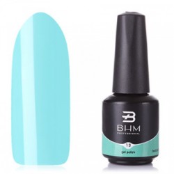 Гель-лак BНМ  013 флакон 7мл ярко-бирюзовый