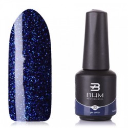 Гель-лак BНМ  022 флакон 7мл синий шиммер