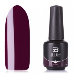 Гель-лак BНМ  039 флакон 7мл фиолетово-винный