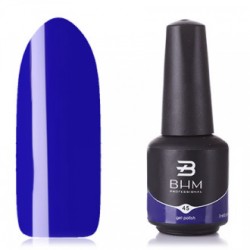 Гель-лак BНМ  045 флакон 7мл темно-синий