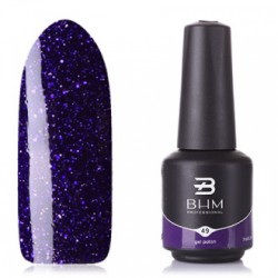 Гель-лак BНМ  049 флакон 7мл фиолетовый шиммер