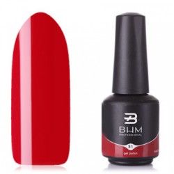 Гель-лак BНМ  051 флакон 7мл темный кармин