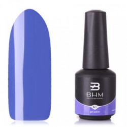 Гель-лак BНМ  061 флакон 7мл сине-голубой