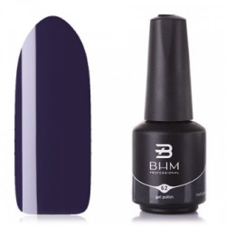 Гель-лак BНМ  062 флакон 7мл темно-серо-фиолетовый