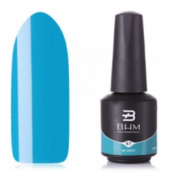 Гель-лак BНМ  067 флакон 7мл сине-зеленый