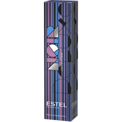 ESTEL De Luxe NOIR 4/76 Краска-уход 60мл, шатен коричнево-фиолетовый
