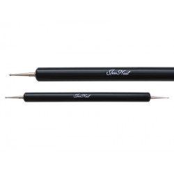 JN Дотц д/дизайна 2-х стор ПЛАСТИКОВАЯ ручка 1 шт 1/2мм-5мм 9215