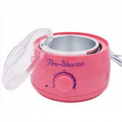 JessNail Воскоплав баночный 450мл Pro-Wax 100 белый/розовый 106656