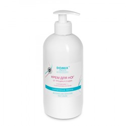 DOMIX Крем д/ног от трещин и ссадин 500мл вит F,Е, D-пантенол, серебро Green Prof
