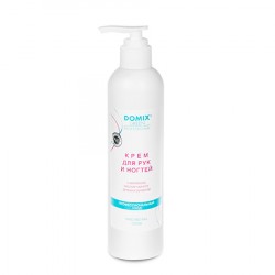 DOMIX Крем д/руи ногт 250мл кератин, масло чайн дер, наносер 107237