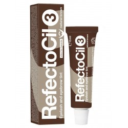 RefectoCil Краска д/бровей и ресниц №3 коричнев 15мл