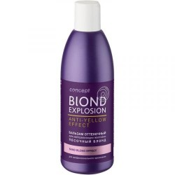 Бальзам оттеночный Concept Anti-Yellow песочный блонд, 300 мл