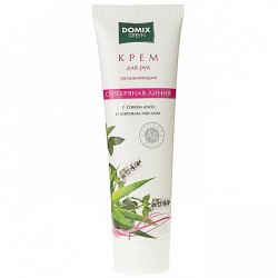 DOMIX Крем для рук УВЛАЖНЯЮЩИЙ 100 мл сок алоэ, мятное масло, наносеребро   102171