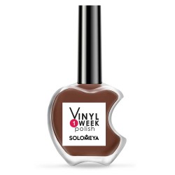 Solomeya One Week Vinyl Polish Лак  для ногтей.№25 красив.шоколад(Сappuccino)