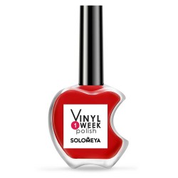 Solomeya One Week Vinyl Polish Лак  для ногтей.№26 красн.(Fire energy)