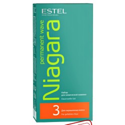 Набор для химической завивки для окрашенных волос /  ESTEL PROFESSIONAL, NIAGARA, (хим.с-в100+фиксаж100+перч)