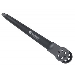 HAIRWAY 42033 Зажим HAIRWAY карбон. 100 мм,6 шт./уп.