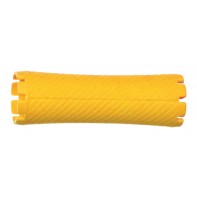 Бигуди пластиковые OLLIN Prof 28мм (6шт) желтые