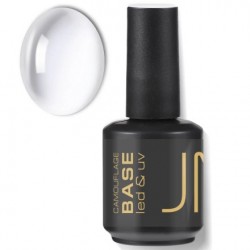 JessNail База для гель-лака камуфлирующая JN 01, 15мл БЕЛЫЙ