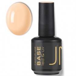 JessNail База для гель-лака камуфлирующая JN 05, 15мл БЕЖЕВЫЙ