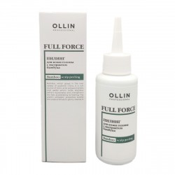OLLIN Full Force Пилинг для кожи головы с экстрактом бамбука 80 мл